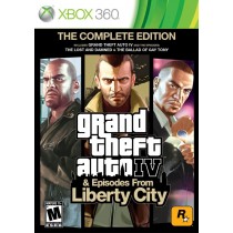 Grand Theft Auto IV (GTA 4) and Episodes From Liberty City [Xbox 360]